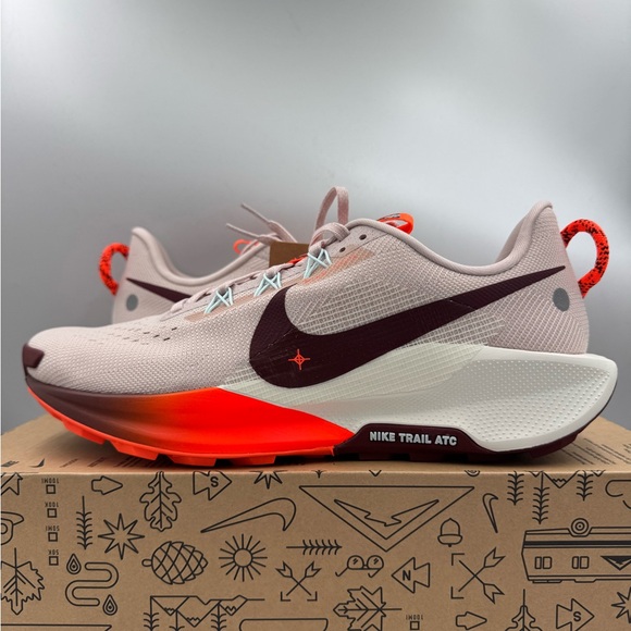 Nike ReactX Pegasus Trail 5 Silt Red BRAND NEW Size 11 Women - Picture 1 of 8
